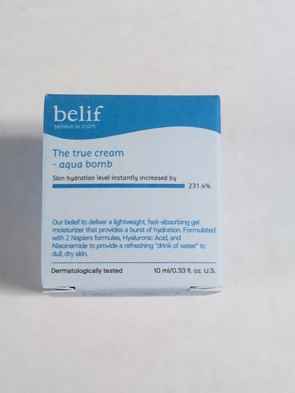 Belif The True Cream Aqua Bomb Hydrating Moisturizer (10 ml)